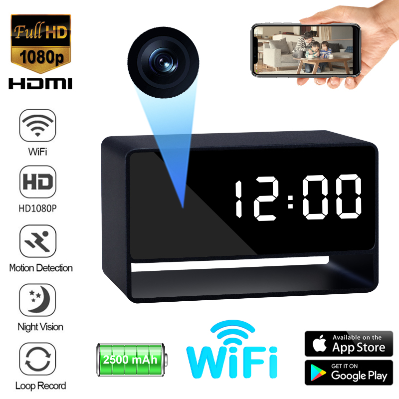 Compact Camera Mirrorless - 1080P WiFi Camera Digital Clock Mini