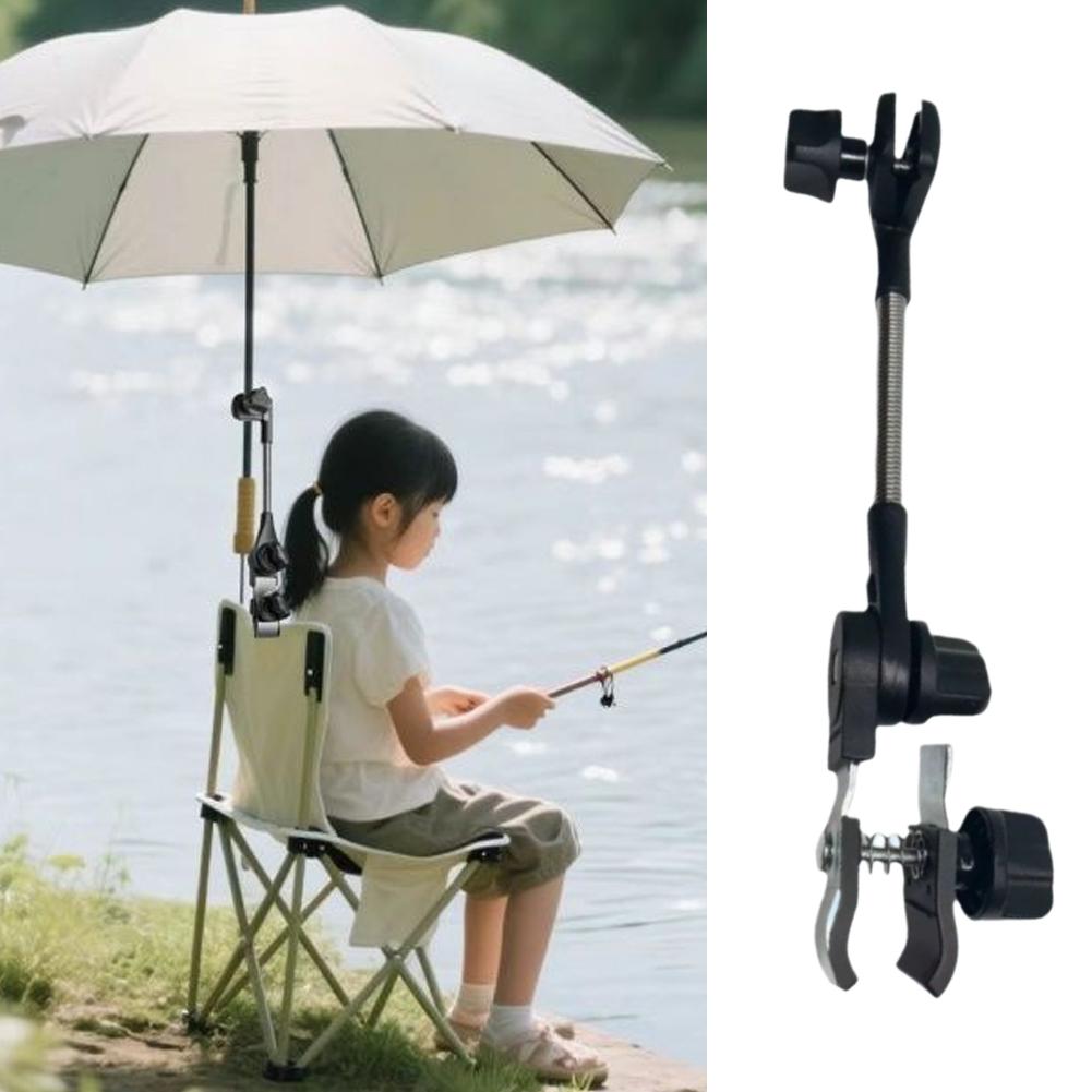 Mini Projector Portable - Small Clamp Umbrella Mount for Fishing