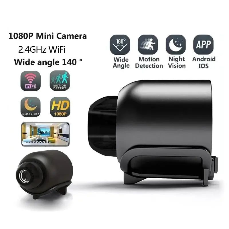Compact Camera Mirrorless - 1080P HD Mini Camera WiFi Wireless
