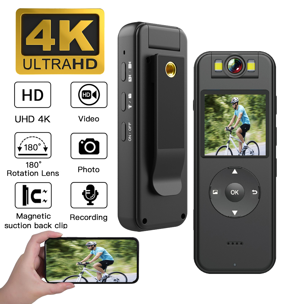 Compact Camera Mirrorless - Ultra HD 4K Mini Camera WiFi
