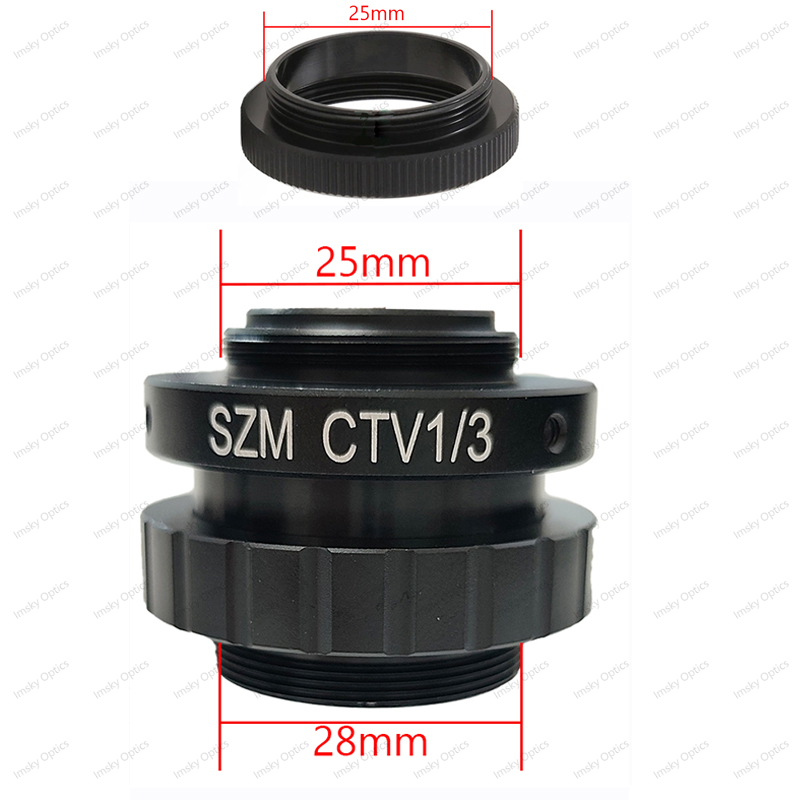 Usb Microscope Digital - SZMCTV 1/3X Adapter For Simul Focal