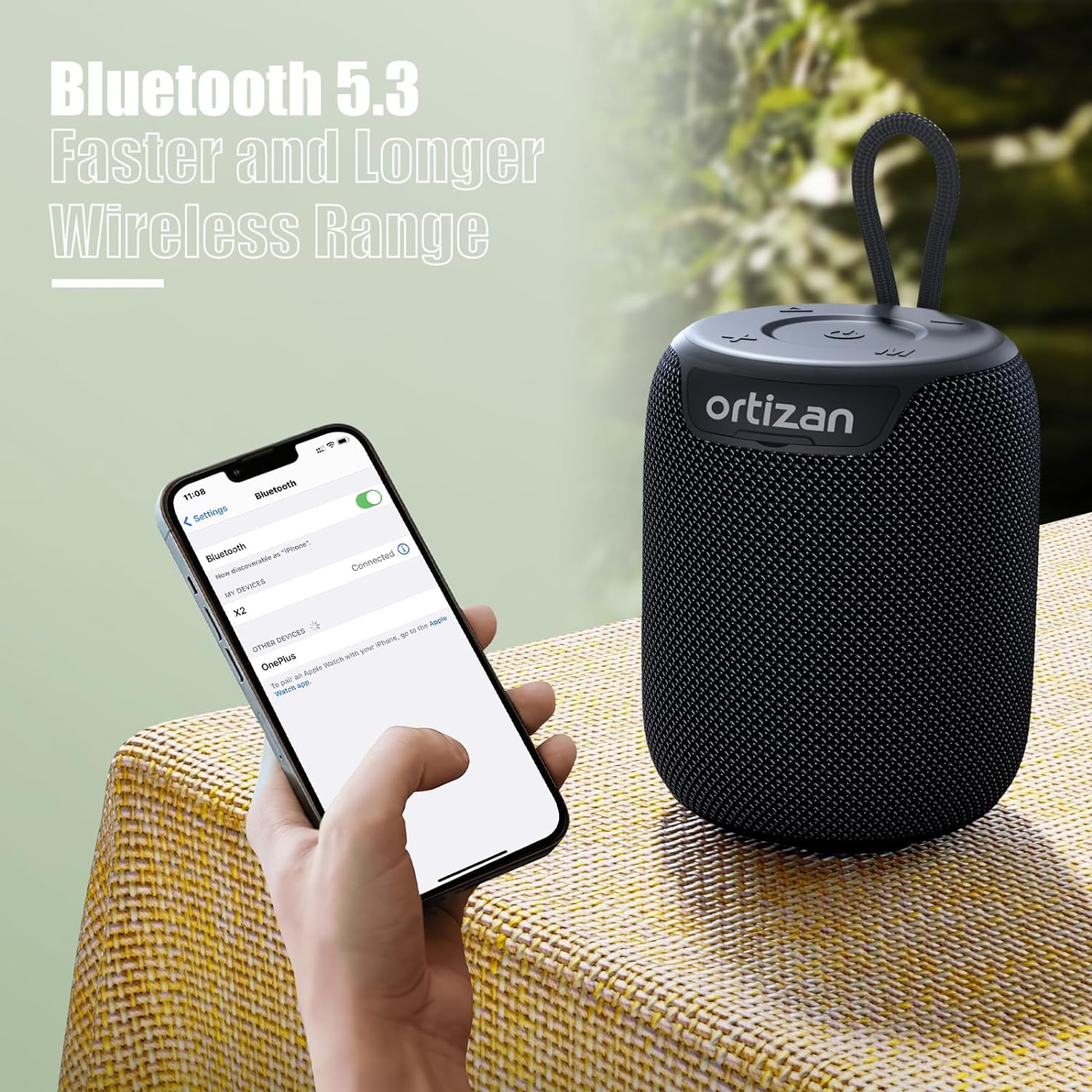Electronics Gadgets To Gift - Ortizan Party Bluetooth Speaker,AUX&TF,Small Wireless Speaker