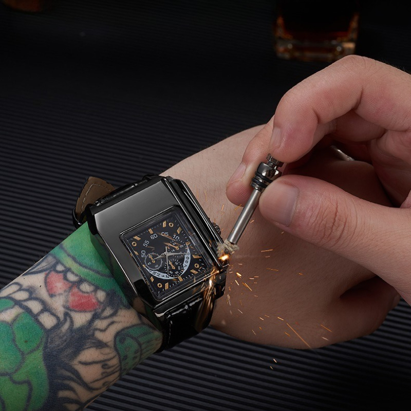 Metal Electronic Watch Lighter - Electronics Gadgets To Gift ulasan dan harga