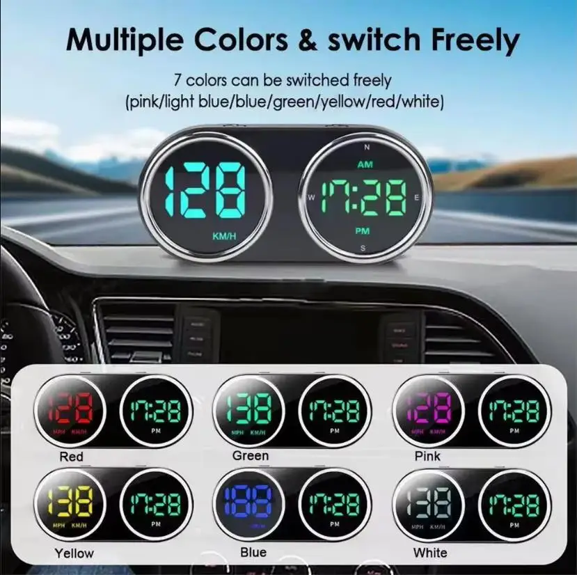 Car Motorcycle Electronic Cloc - Electronics Gadgets For Car ulasan dan harga