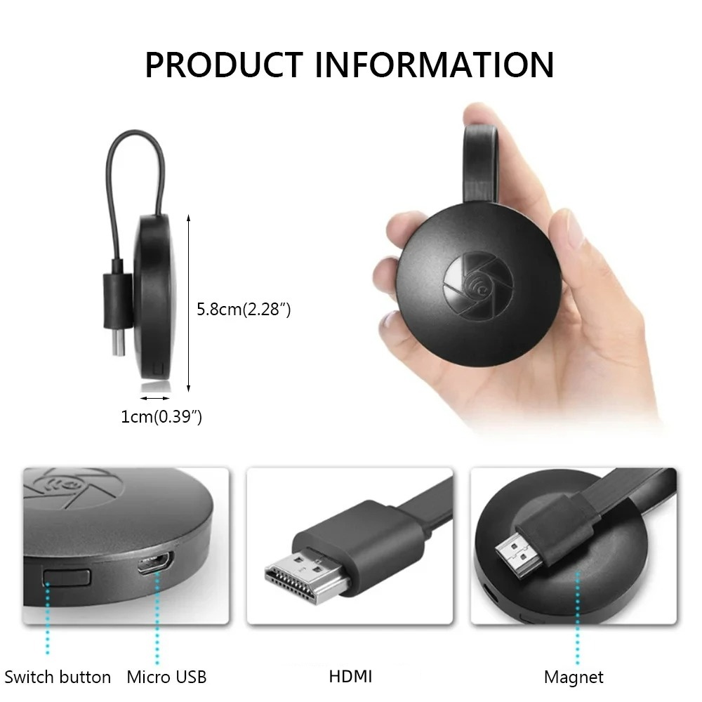 Portable Miracast Dongle Compa - Mini Projector Portable ulasan dan harga