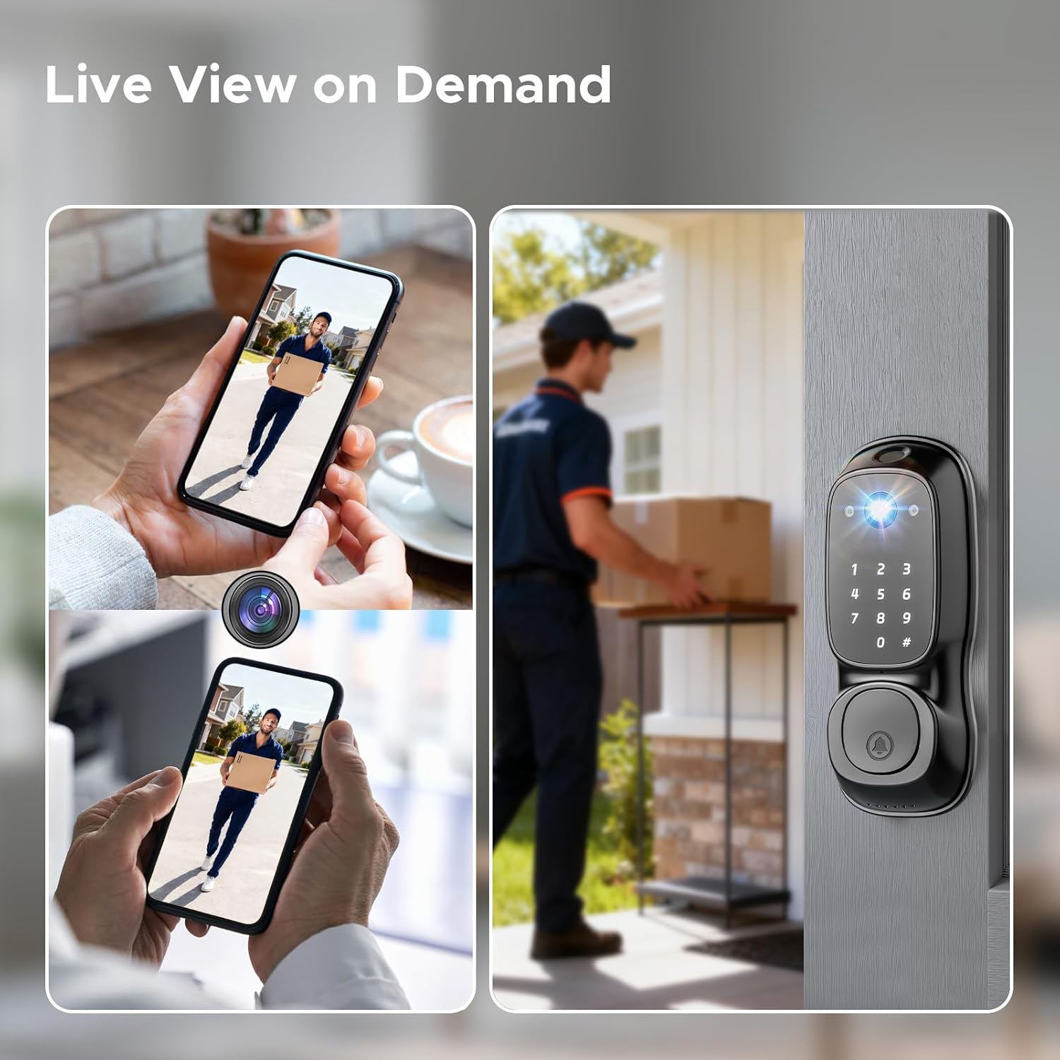 Tuya Wifi Smart Door Lock ‎Cam - Electronics & Gadgets Starting With D ulasan dan harga
