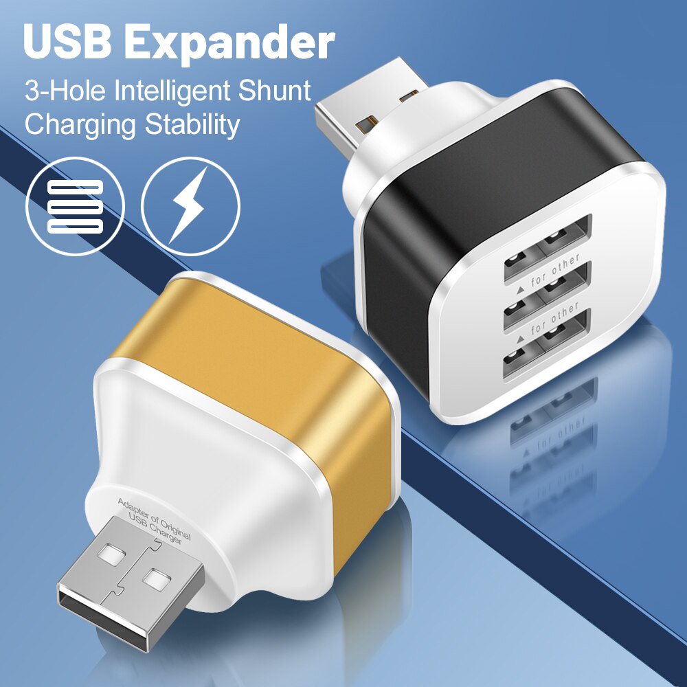 3 Port USB Slots Adaptor USB 3 - Electronics Gadgets For Car ulasan dan harga