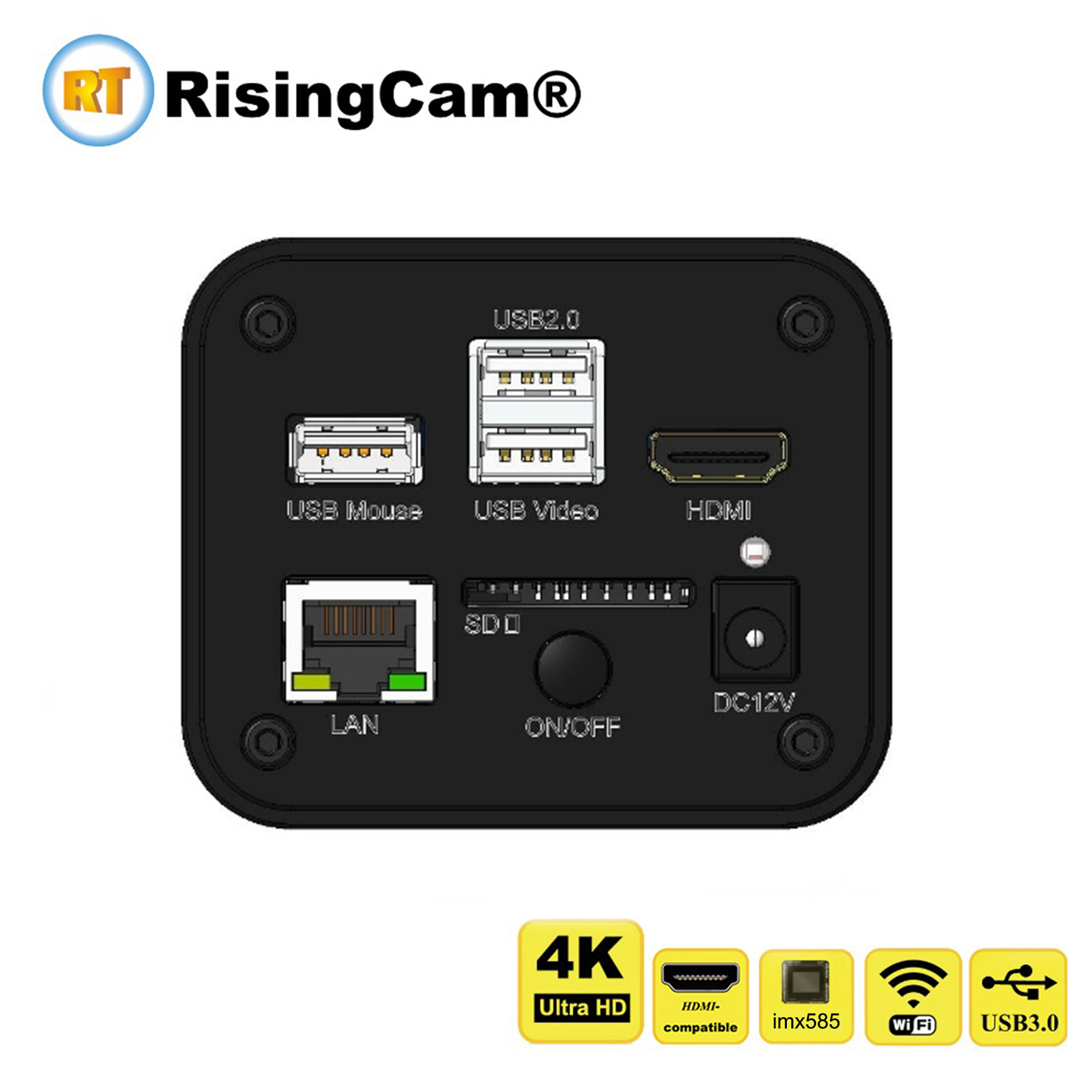 RisingCam Top 4K Ultra HD 30fp - Usb Microscope Digital ulasan dan harga