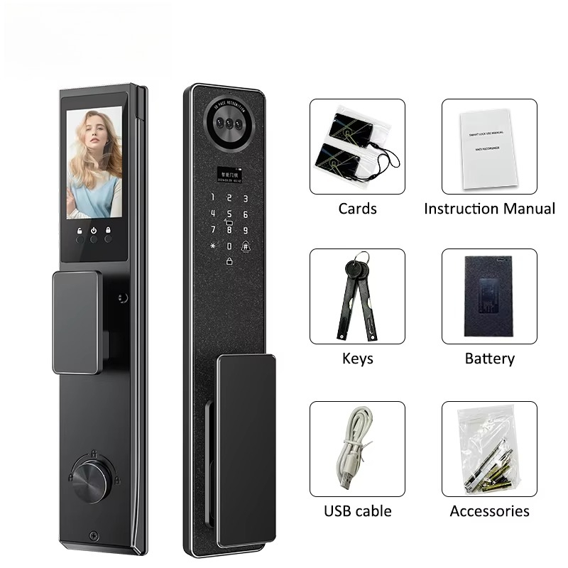 Tuya WiFi Smart Door Lock, Hom - Electronics & Gadgets Starting With D ulasan dan harga