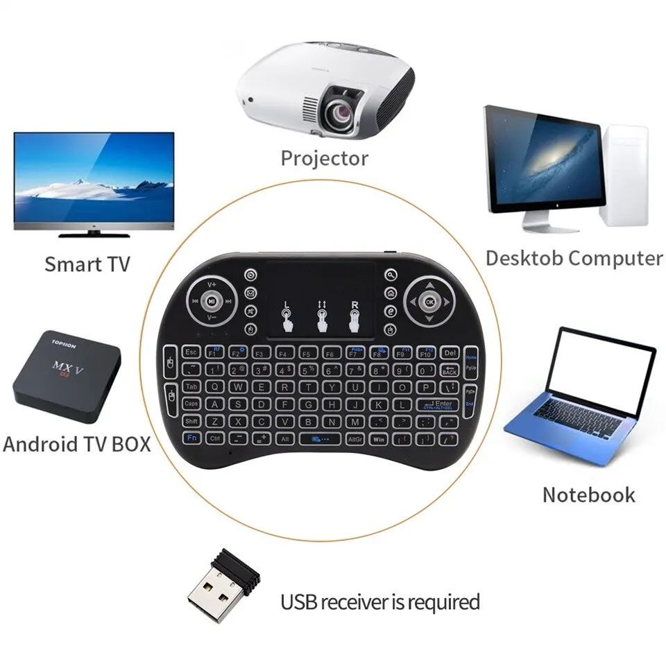 Mini English Bluetooth Keyboar - Mini Projector Portable ulasan dan harga