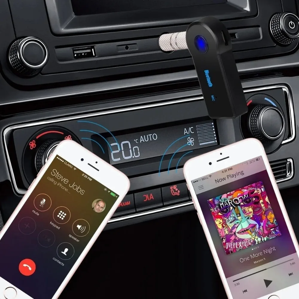 Bluetooth4.2 AUX Audio Stereo  - Electronics Gadgets For Car ulasan dan harga