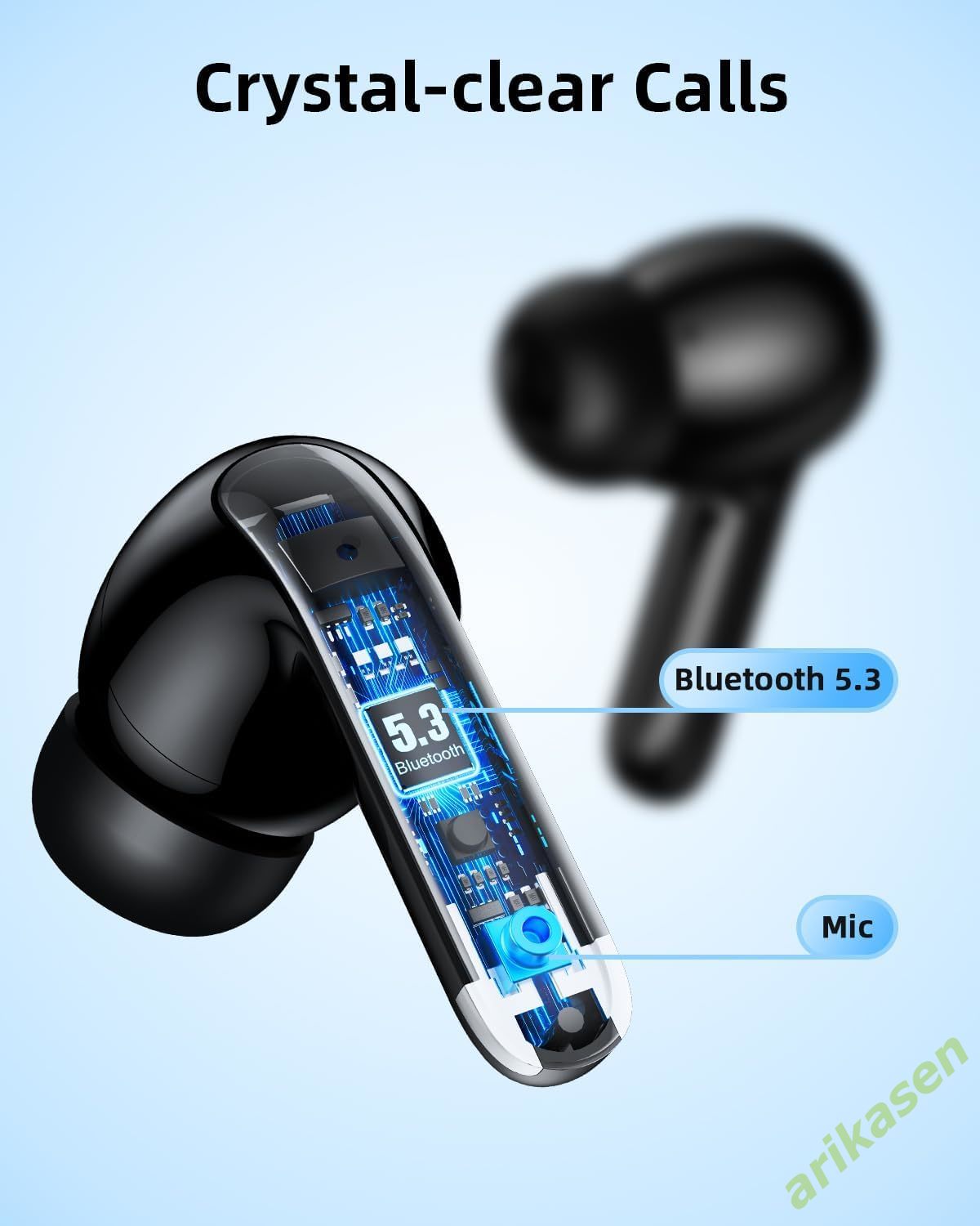 ANC Bluetooth Earphones Active - Earbuds Anc Wireless ulasan dan harga
