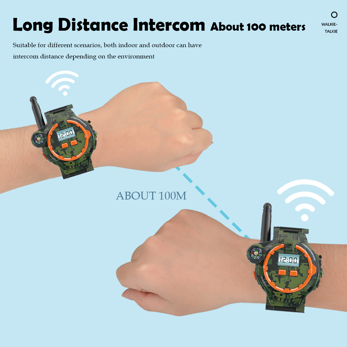 2Pcs Electronic Walkie Talkie  - Electronics Gadgets To Gift ulasan dan harga