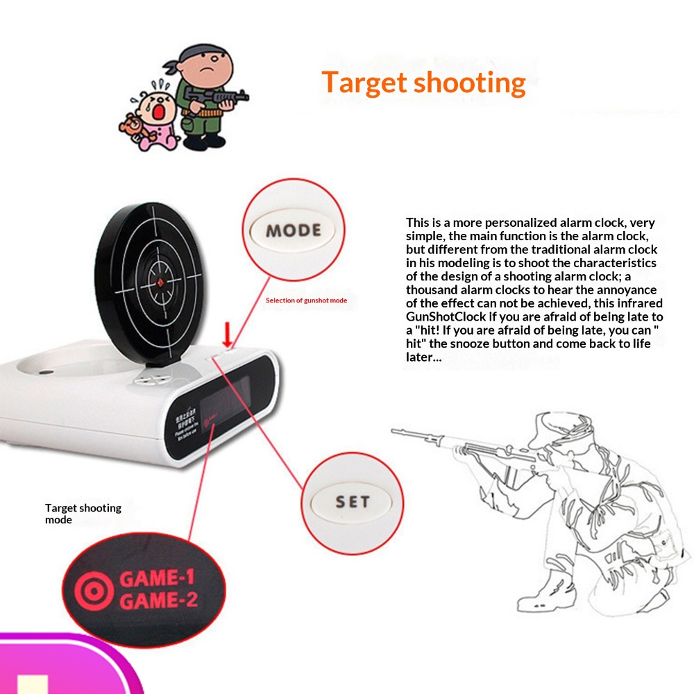 Electronics Desk Clock Creativ - Electronics Gadgets To Gift ulasan dan harga