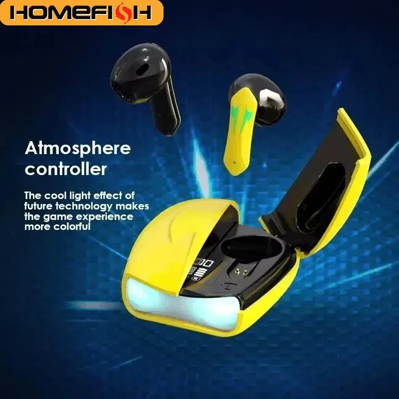 HOMEFISH  Wireless Earbuds BT  - Earbuds Anc Wireless ulasan dan harga