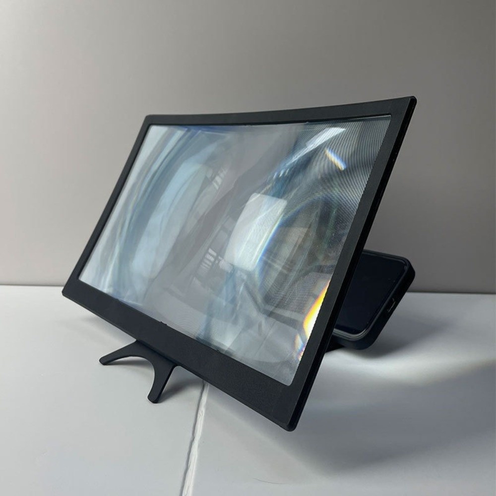 12 Inch 3D Screen Magnifier Br - Mini Projector Portable ulasan dan harga