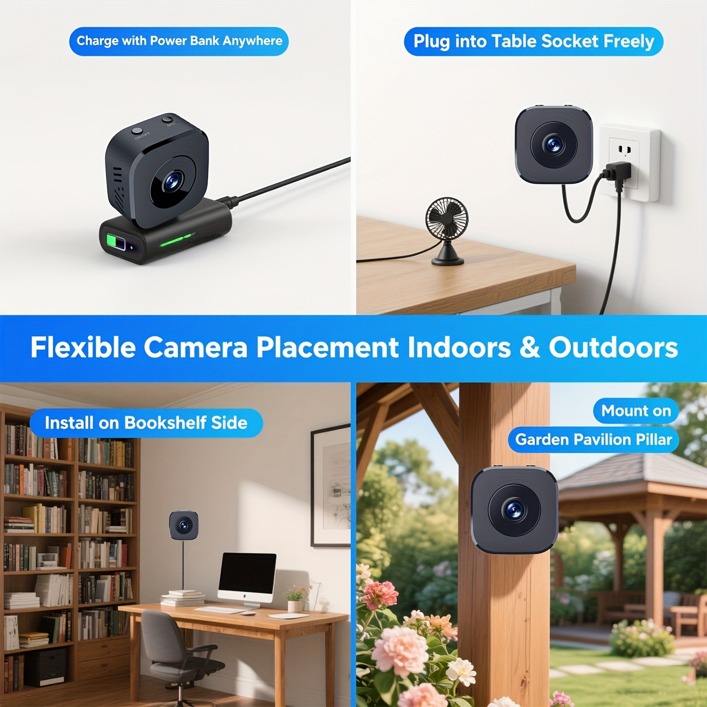 1080P HD Mini WiFi Camera Indo - Compact Camera Mirrorless ulasan dan harga