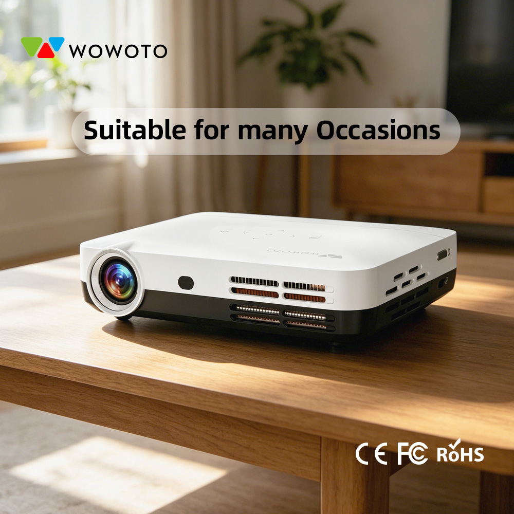 WOWOTO Portable Mini Home Thea - Mini Projector Portable ulasan dan harga