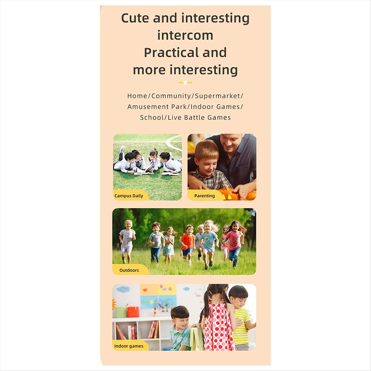 A77K Kids Walkie Talkie GT-168 - Electronics Gadgets To Gift ulasan dan harga