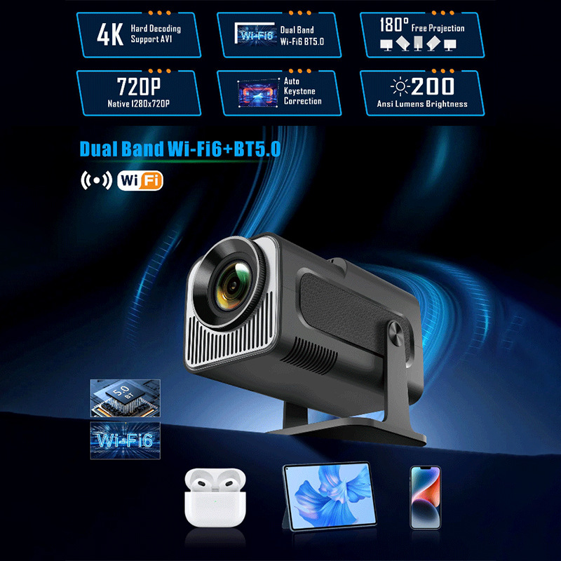 HY320 home bedroom portable pr - Mini Projector Portable ulasan dan harga