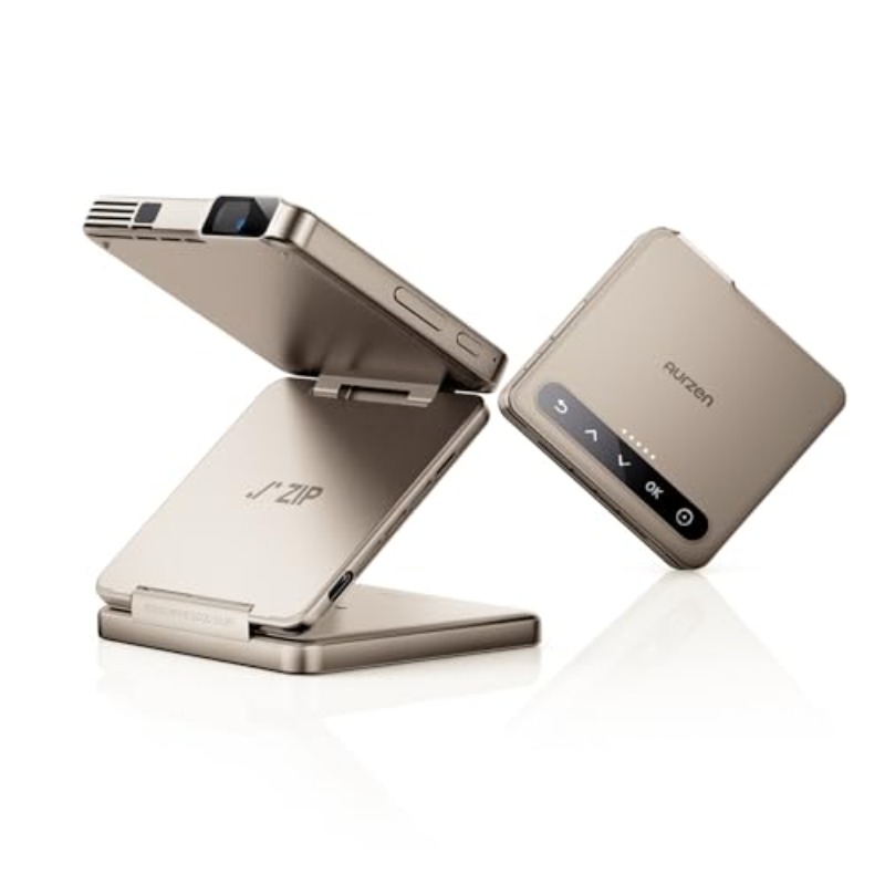 Yinzam ZIP Gold Tri-Fold Porta - Mini Projector Portable ulasan dan harga