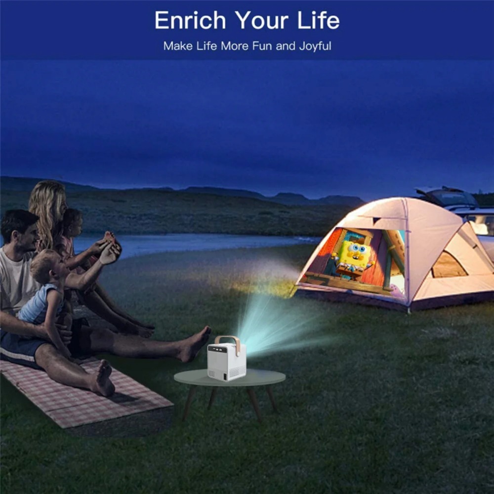 Portable Smart 4K Projector Mi - Mini Projector Portable ulasan dan harga