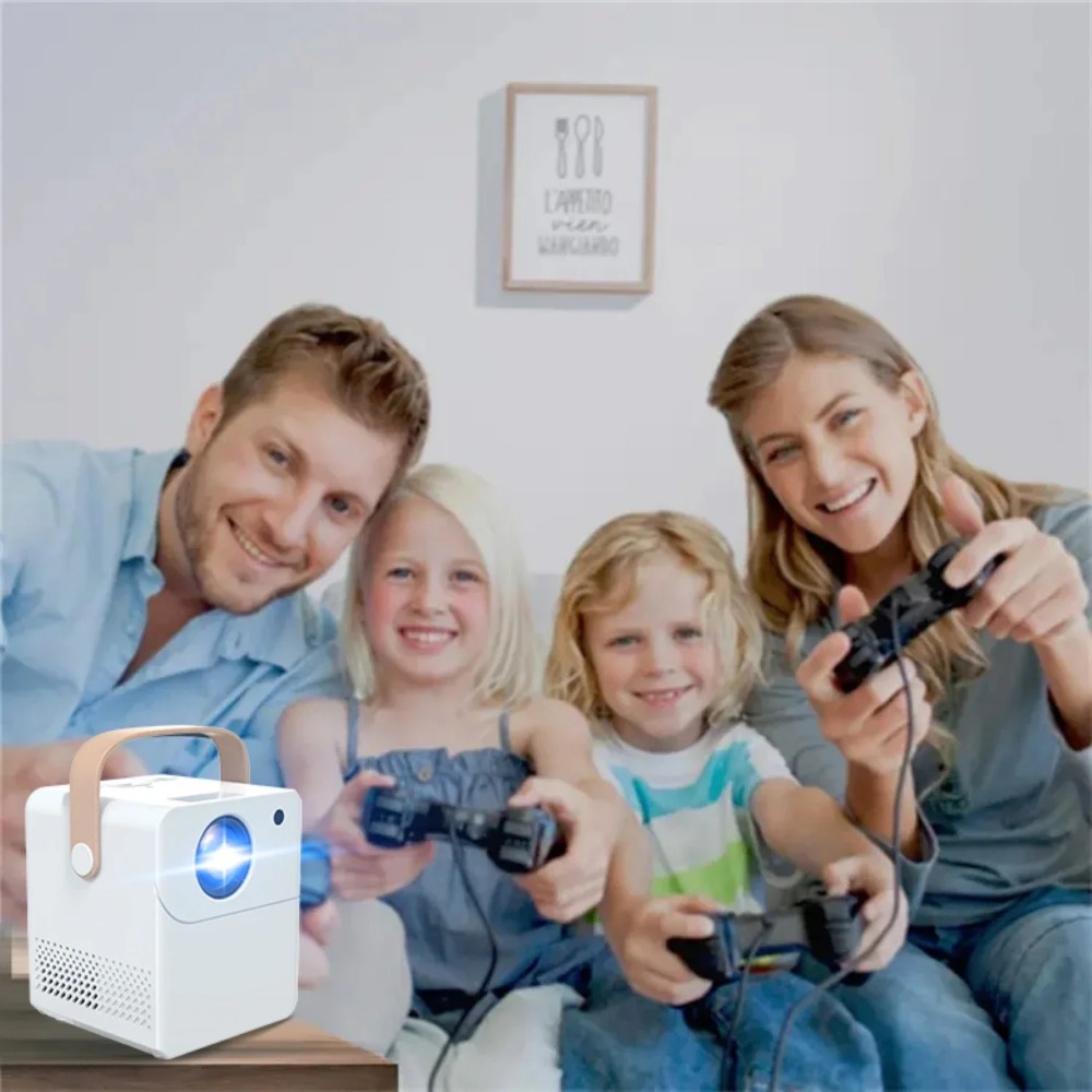 Portable Smart 4K Projector Mi - Mini Projector Portable ulasan dan harga