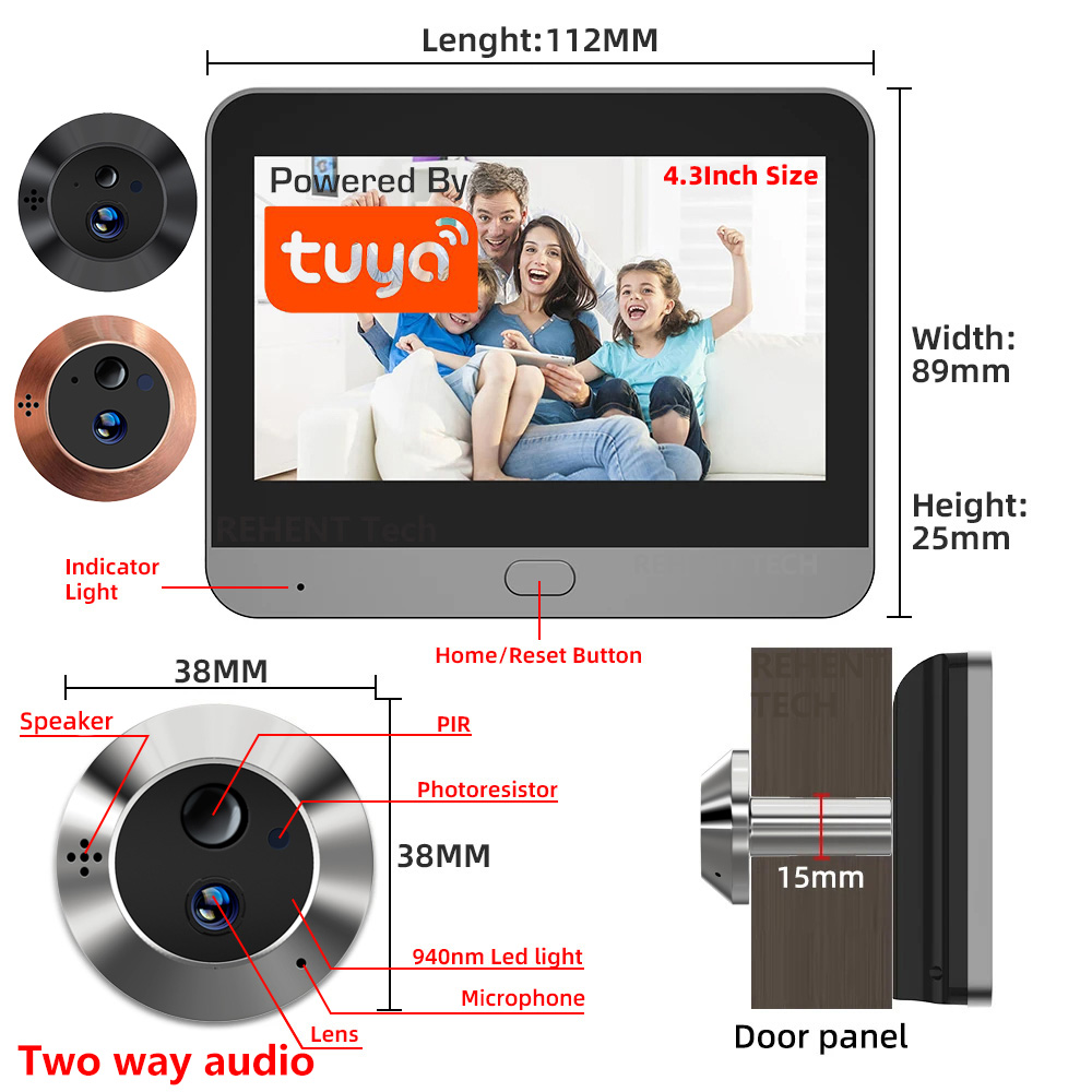 Mini Two Way Audio 3MP Tuya Sm - Compact Camera Mirrorless ulasan dan harga